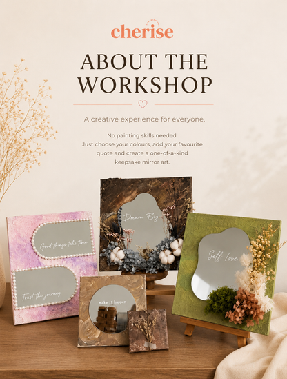 Keepsake Mirror Art Workshop