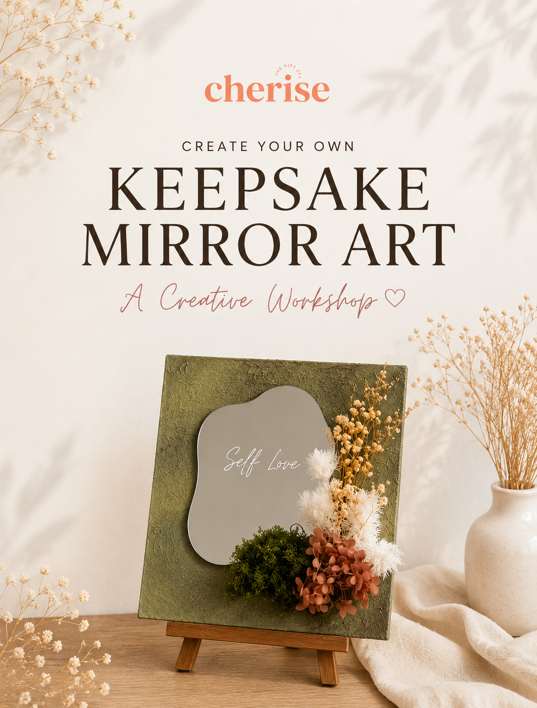 Keepsake Mirror Art Workshop